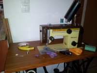 My sewing stuffs...