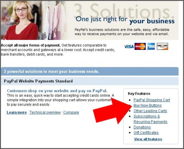 How to add paypal to website 